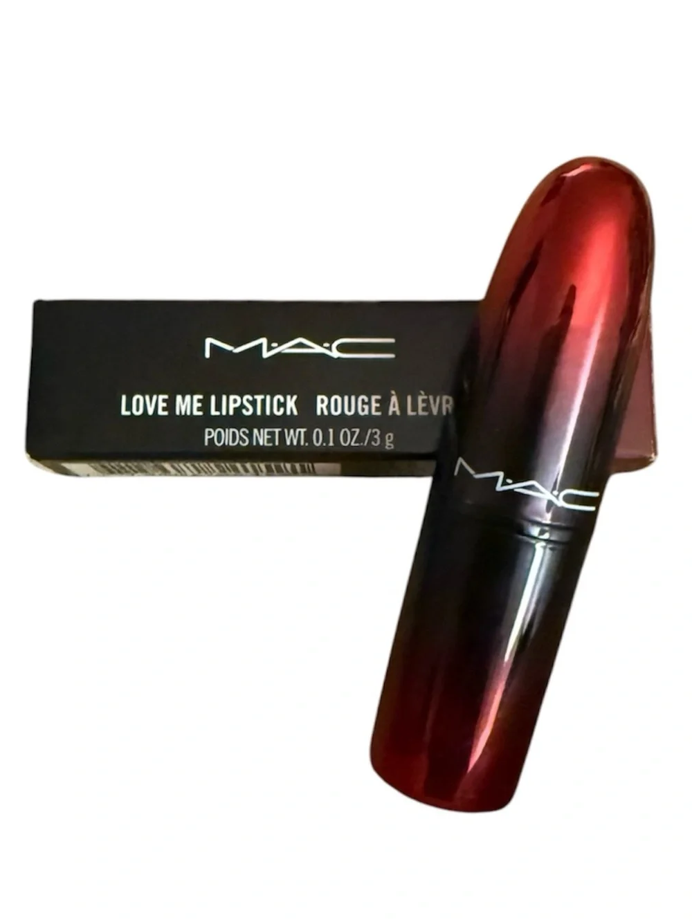 MAC Cosmetics Limited Edition Love Me Lipstick in E for Effortless, 0.1 oz / 3 g